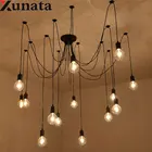 Современный светодиодный потолочный светильник, 220 В, черный, железный, 36810