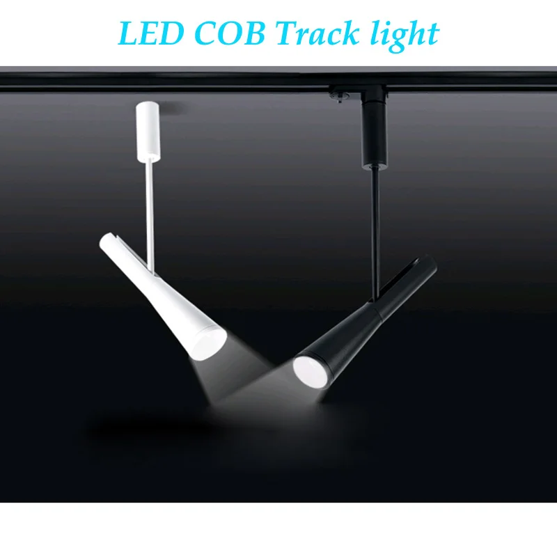 Светодиодный светильник с регулируемой яркостью 7 Вт 12 Вт|cob track light|commercial lightingtrack