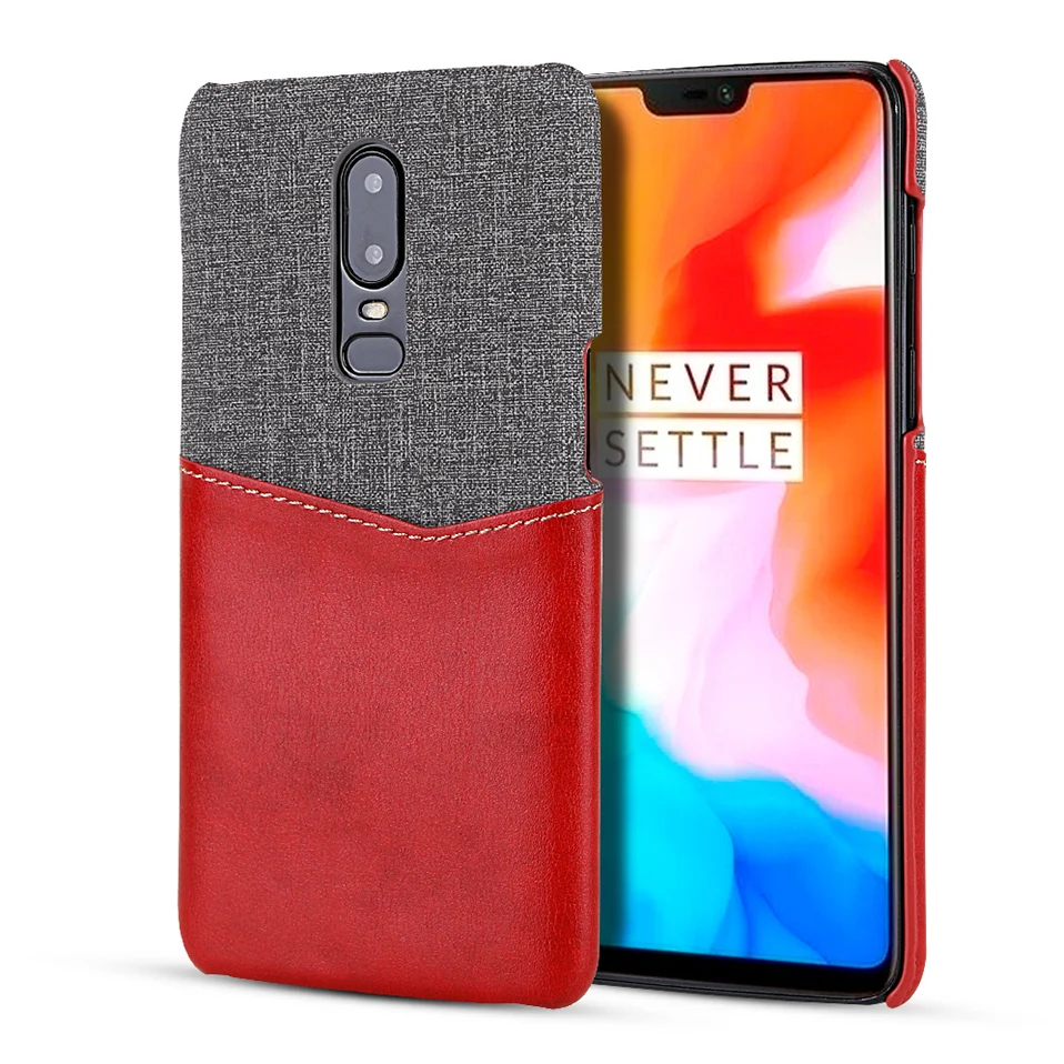 Модный кожаный чехол для телефона one plus 6 с карманом карт задняя крышка T ONE Plus Coque