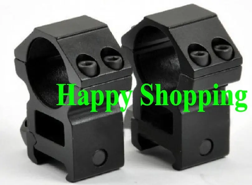 

High Profile 1 inch 25.4mm Rifle Scope Rings With Weaver 20mm rail for hunting