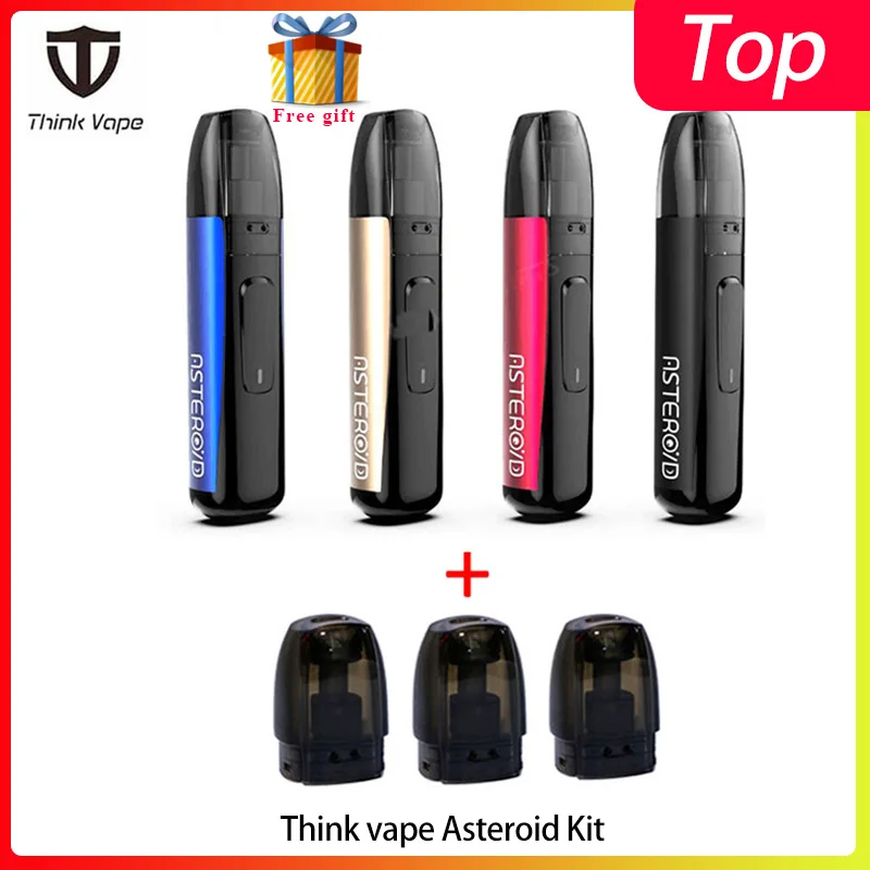 Новейший комплект Think vape Asteroid Встроенная мини система 420 мАч набор ручек для вейпа