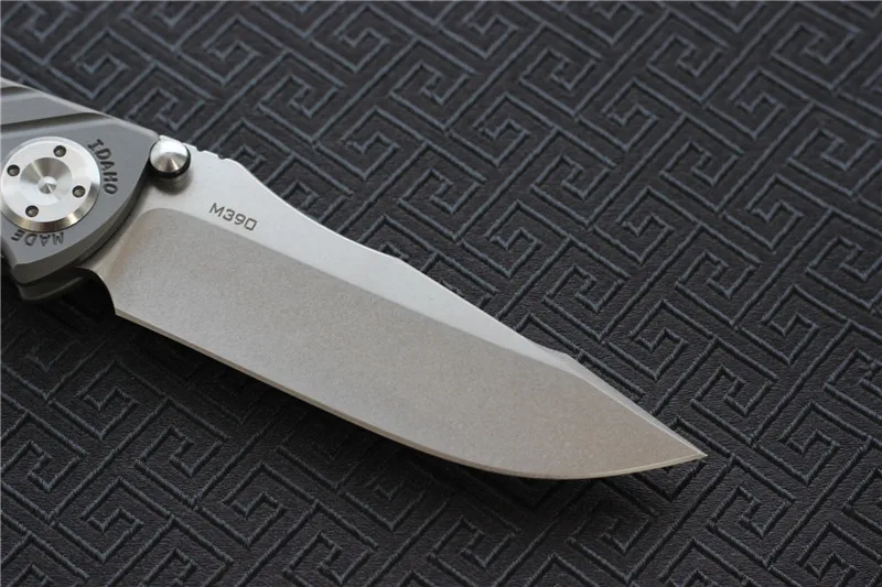 Кевин Джон CR Umnumzaan складной нож лезвие: M390 титановая ручка для кемпинга охоты выживания карманные кухонные ножи для фруктов EDC инструменты