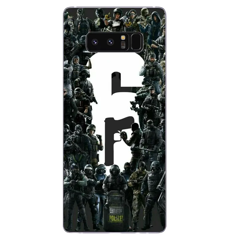 Чехол AKIRA Voltron Rainbow Six Siege YuGiOh для Samsung Galaxy S8 S7EDGE S9PLUS NOTE 7 8 9 rainbow six siege чехол