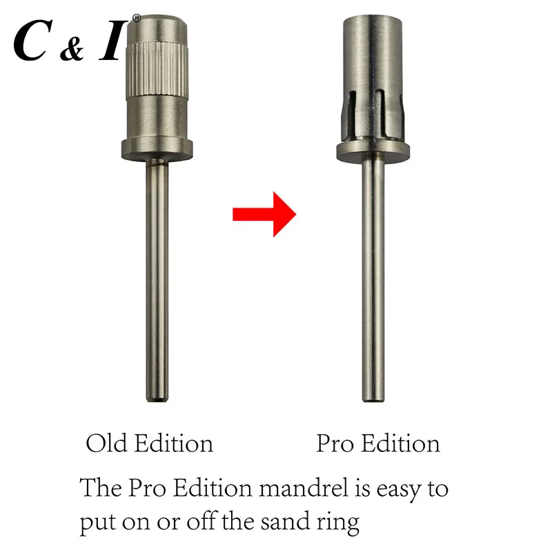 Новый дизайн Pro Edition оправки для шлифовальных лент кольца ногтей