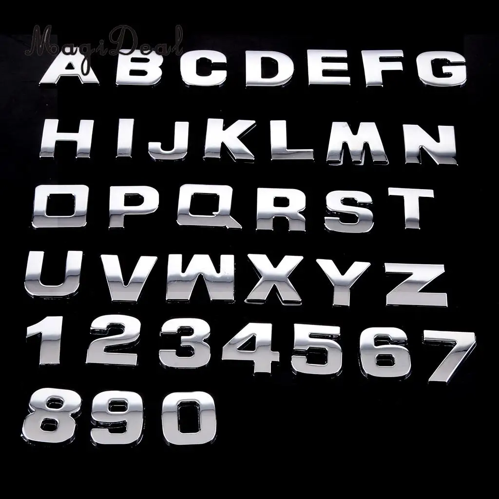 Наклейка на стену MagiDeal с 3d буквой алфавита A Z наклейка для дома и свадьбы|alphabet wall