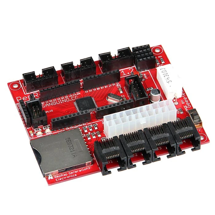 2019 Новый Geeetech 3D принтер reprap материнская плата V1.2 контроллер бесплатная доставка |