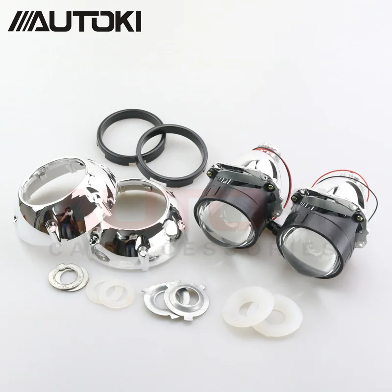 Автомобильный стайлинг автомобилей мини 2 5 дюймов HID би ксеноновые фары объектив