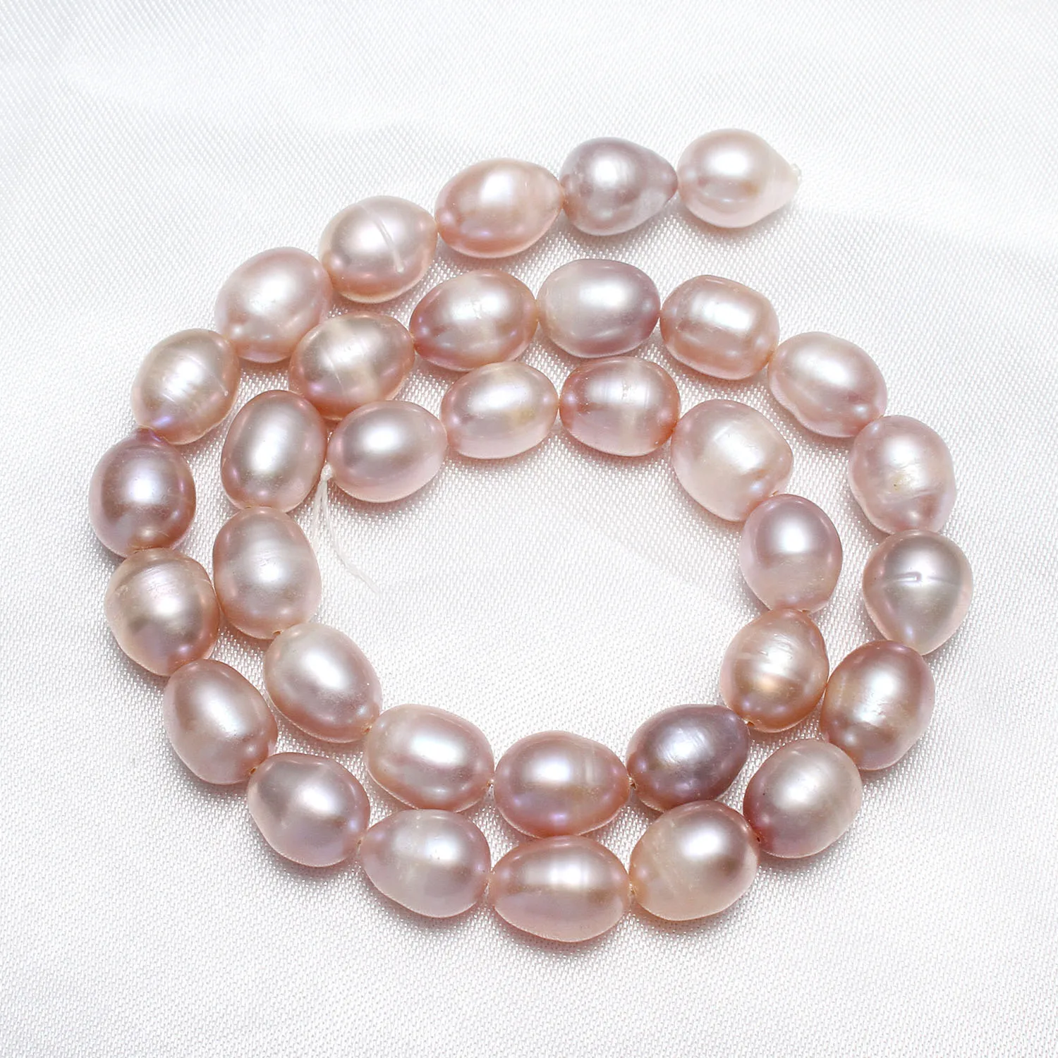 Бусины Из культивированного картофеля Пресноводный Жемчуг натуральный