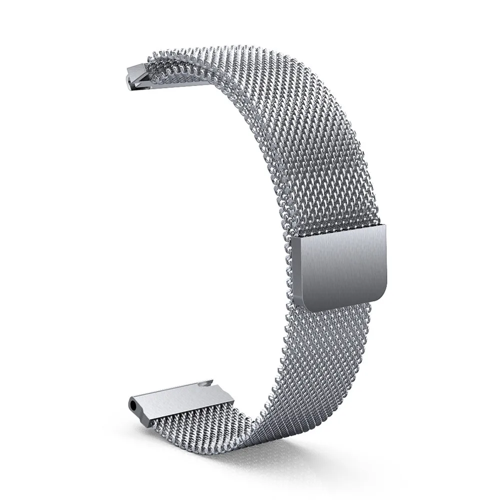 newMilanese Магнитная Петля из нержавеющей стали ремешок для часов Garmin VIVOsmart HR+ ремешок 3 2 1 наручный ремешок E1011