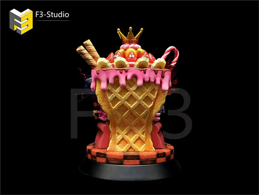 Комиксов клуб one piece F3 SD четырех императоров большой мама gk каучуковая фигурка содержат светодиодные игрушка для коллекции