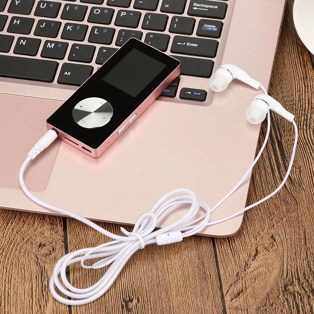 Новая мода 4 Гб MP3 плеер FM портативный TFT экран HiFi без потерь звук музыка USB