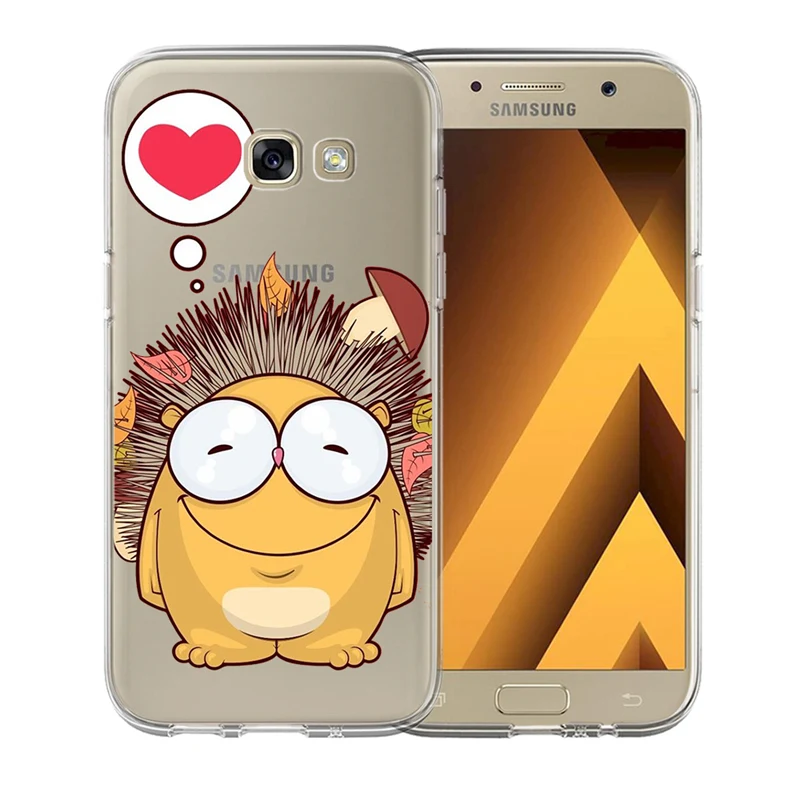 For Samsung Galaxy S6 S7 S8 S9 Edge Plus A3 A5 A7 A8 J3 J5 J7 J2 G530 Note 8 2016 2017 2018 prime EU Phone case Cartoon animal |