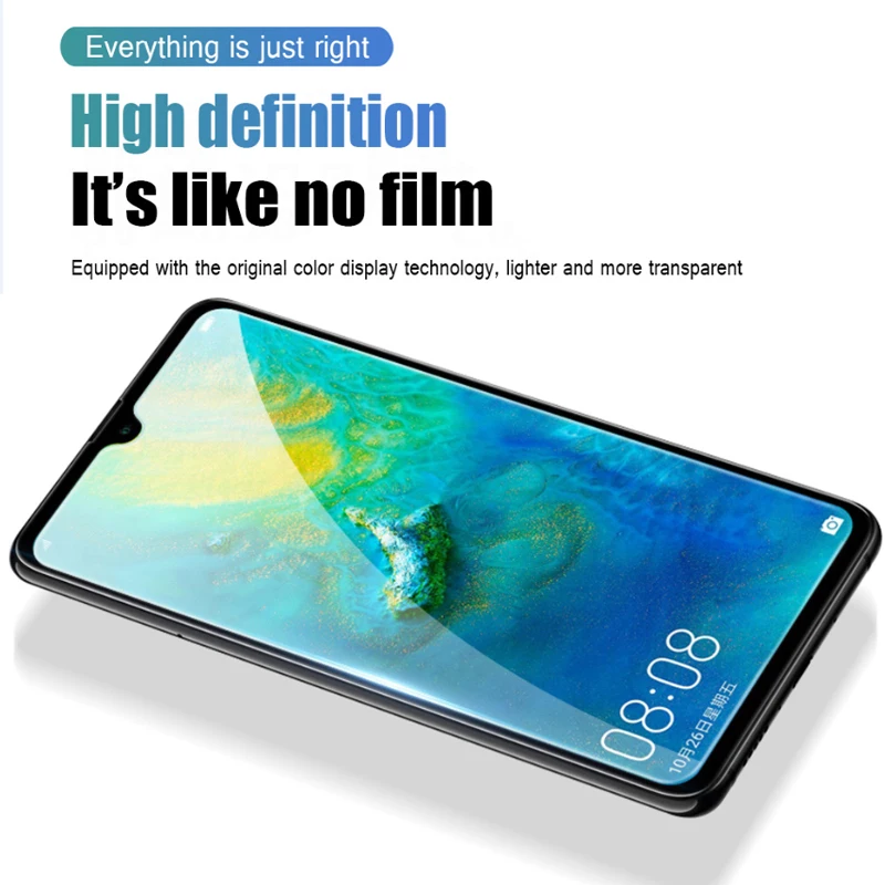 2 шт. высококачественное закаленное стекло для huawei P20 lite Pro Защитная пленка экрана
