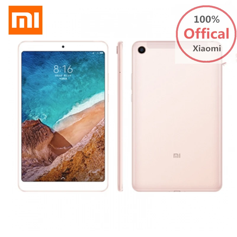 Планшет Xiaomi Mi Pad 4 8.0 MIUI 9 Qualcomm Snapdragon 660 Octa Core 4GB+64GB 5MP+13MP двойные HD камеры Двойной WiFi.