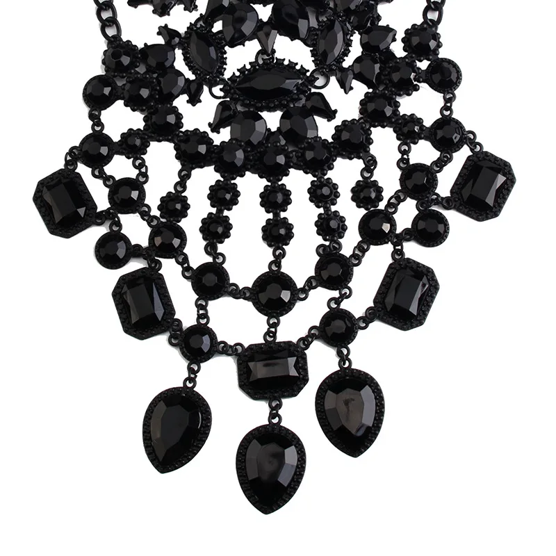 Массивное ожерелье многослойное Макси женское Дешевое модное ювелирное