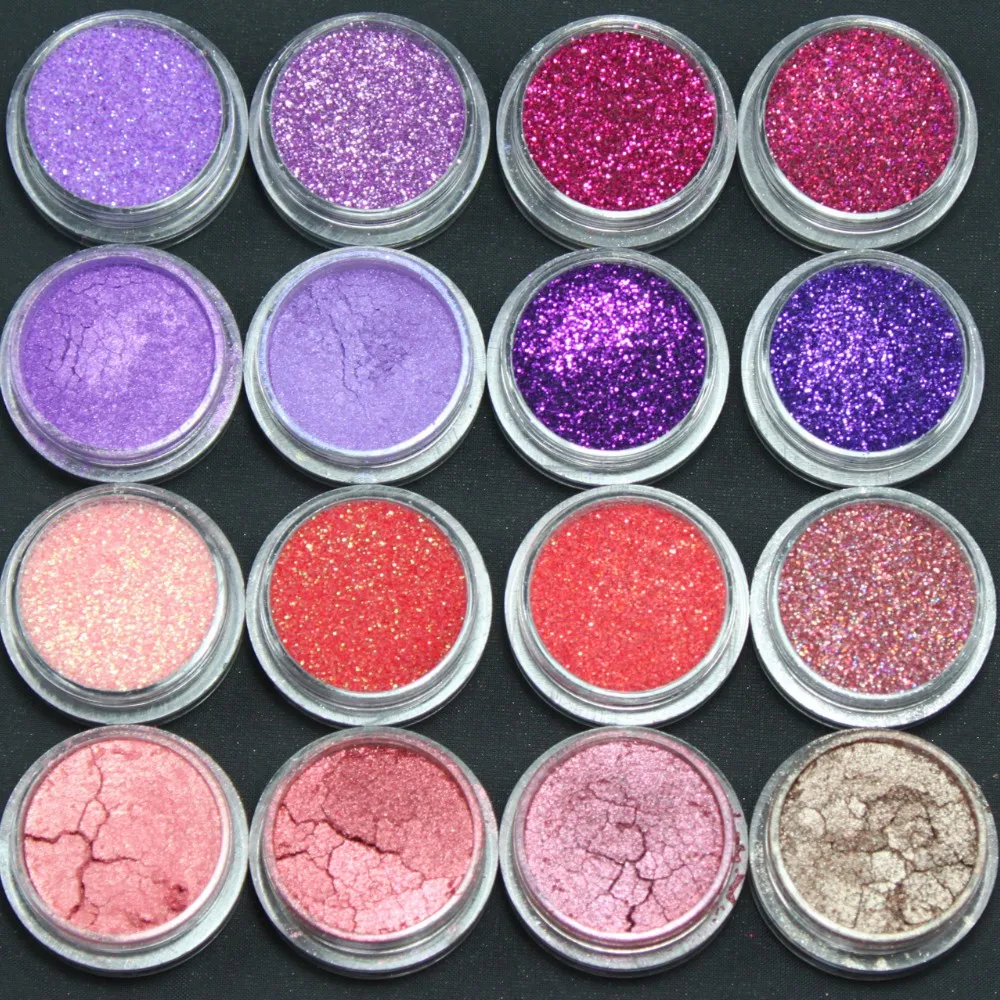 16 смешанных цветов Тени для век порошок глаз Косметика салона красоты|cosmetic