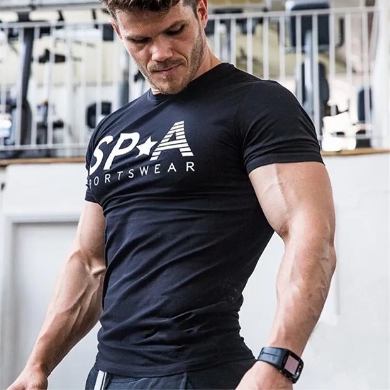 

Muscle Aesthetics brand quality 4 color solid t shirt men,cotton O-neck clothing base fit casual men t-shirts plus size S-2XL