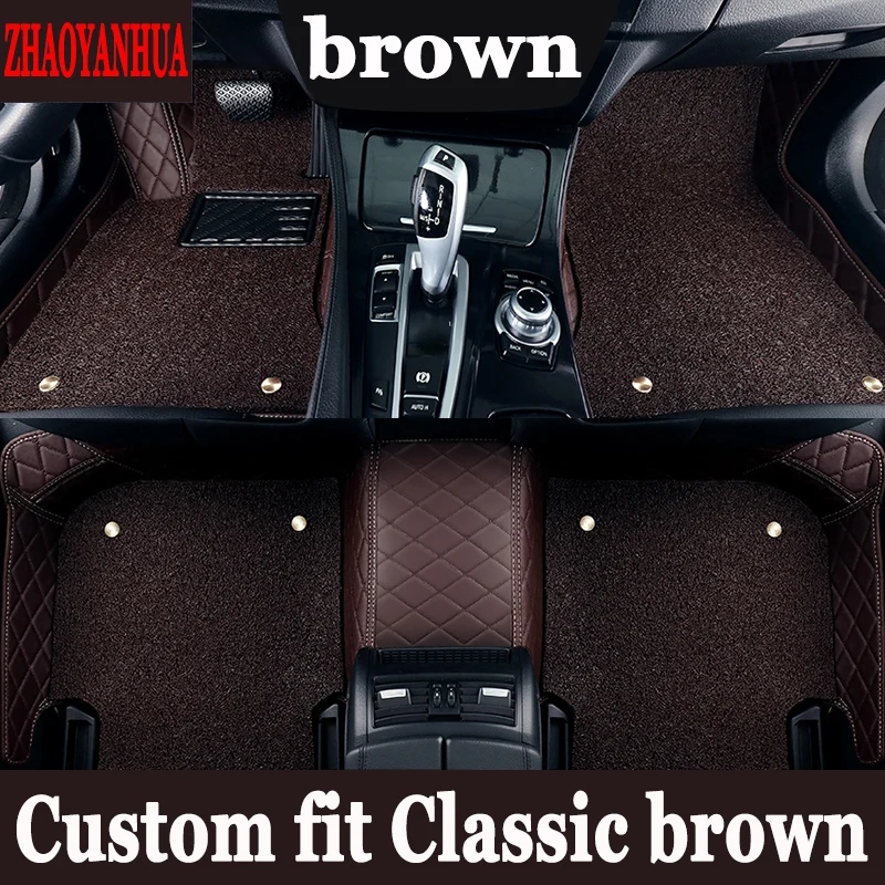 Custom fit высококачественные автомобильные коврики для hyundai azera mistra rohens snata nfc grand santafe