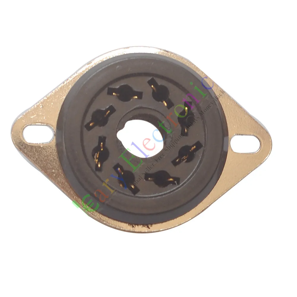 Оптовая и розничная продажа 50 шт. 8Pin Золотая бакелитовая вакуумная трубка для