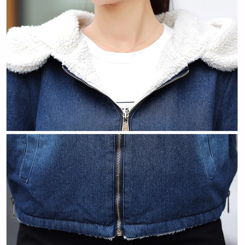 THHONE/осенне зимние куртки женская короткая парка пальто с капюшоном из флиса