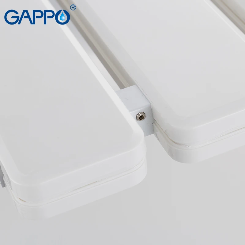 GAPPO стулья и для ванной комнаты белый ABS нержавеющая сталь сиденье душа Экономия