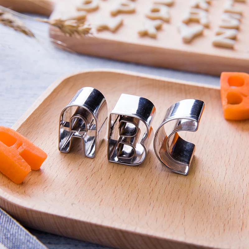 26 дюймов английский стиль нержавеющая сталь набор для печенья фрукты и овощи |