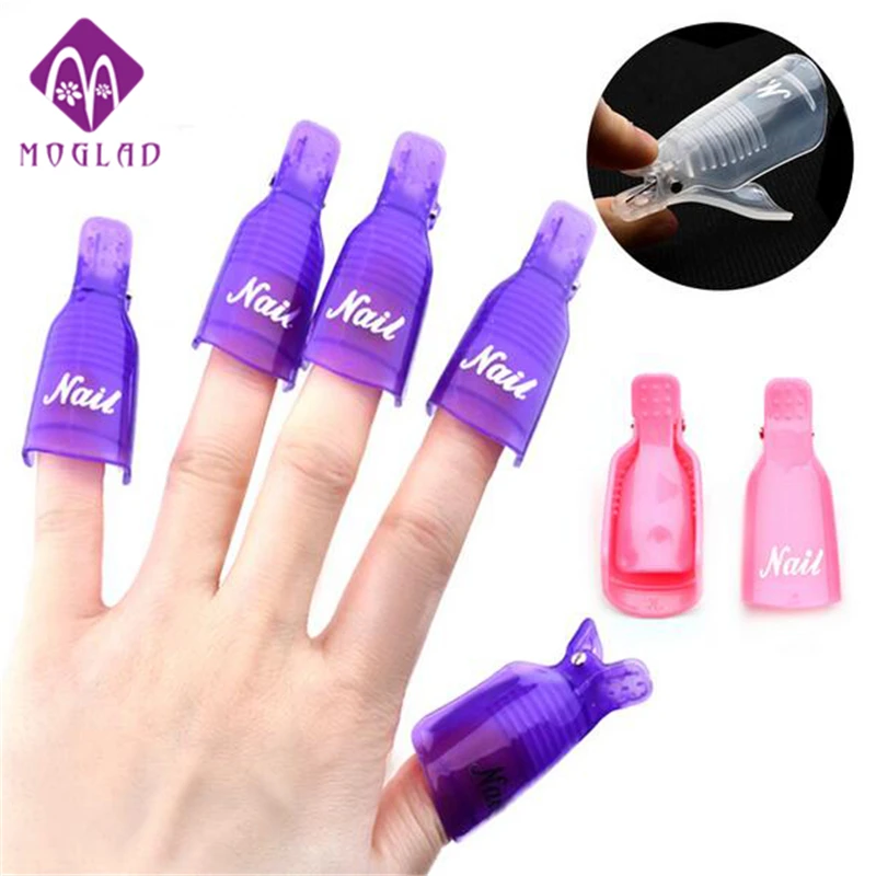 10 шт многоразовое средство для снятия гель лака обертывание дизайн ногтей