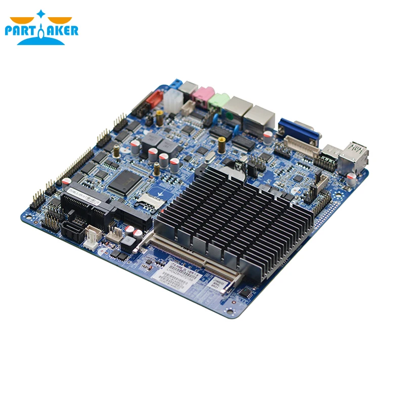 Встроенная Материнская плата с двумя Ethernet AIO Стандартная Intel Celeron J1900 2 0 ГГц