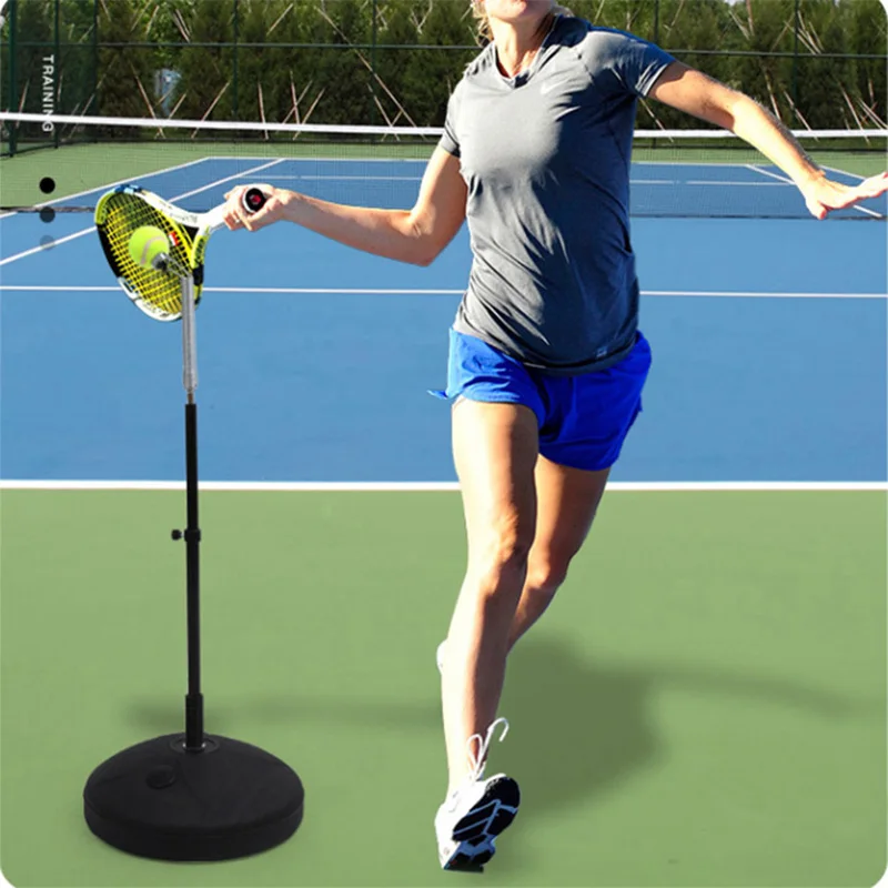 Фото Тренажер для тенниса Профессиональный инструмент занятий спортом на открытом