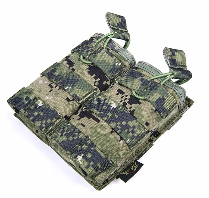 FLYYE MOLLE EV Универсальный двойной маг Чехол Военная походная модульная CORDURA FY-PH-M024