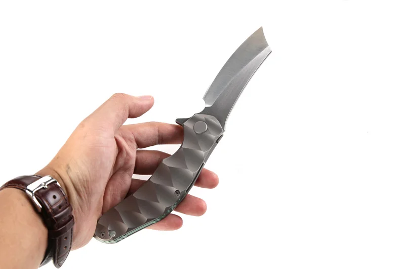 Титановый плавник magic chav D2 blade TC4 тактический складной нож с шарикоподшипником