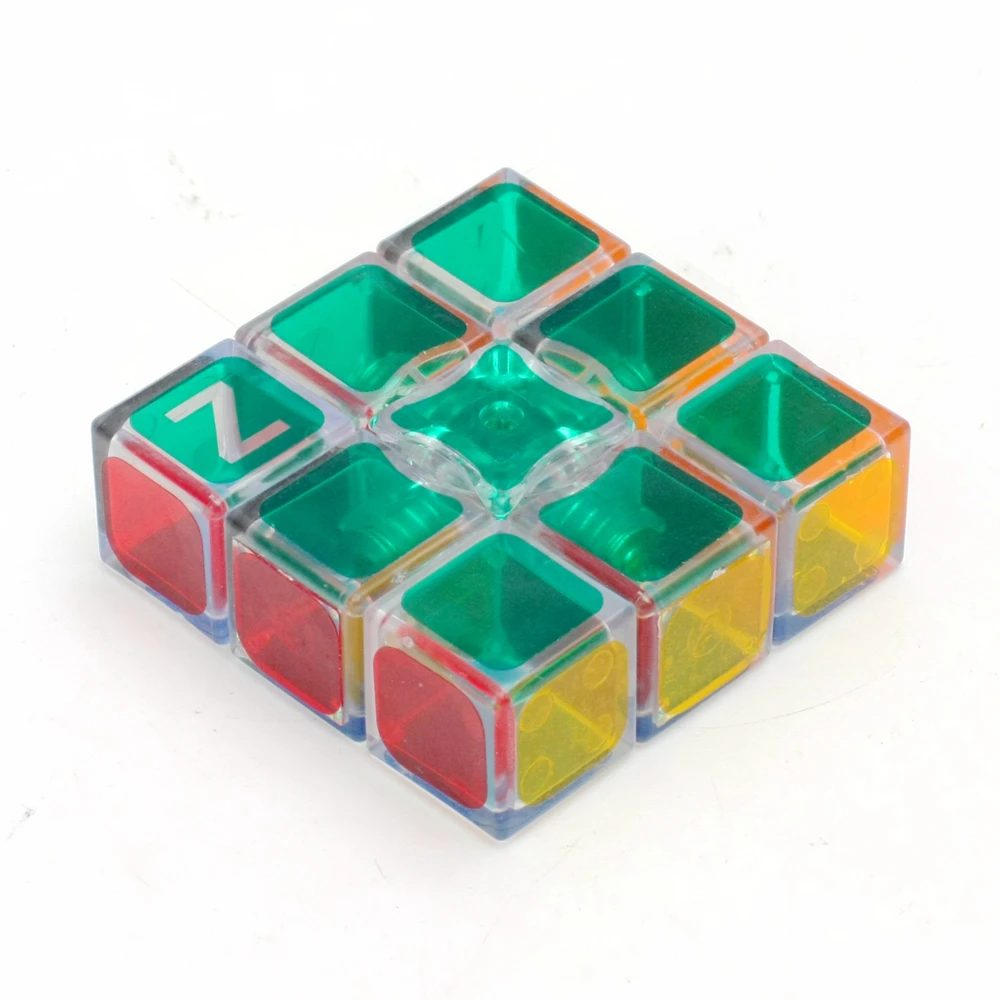 Совершенно новые прозрачные скоростные Волшебные кубики Zcube 1x3x3 головоломка игра