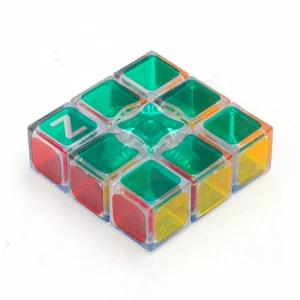 Новый прозрачный кубик Zcube 1x3x3 скорости Волшебные кубики головоломка игра кубик игрушка обучающие игрушки для детей
