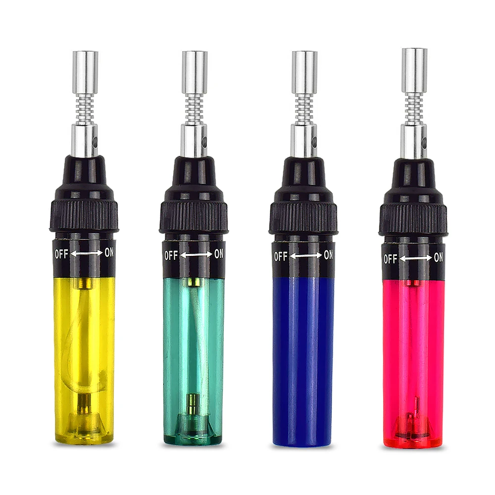 NEWACALOX газированное пламя мини Газовый паяльник фонарь Регулируемый самозажигающийся беспроводной паяльник ручка сварочный инструмент для ремонта