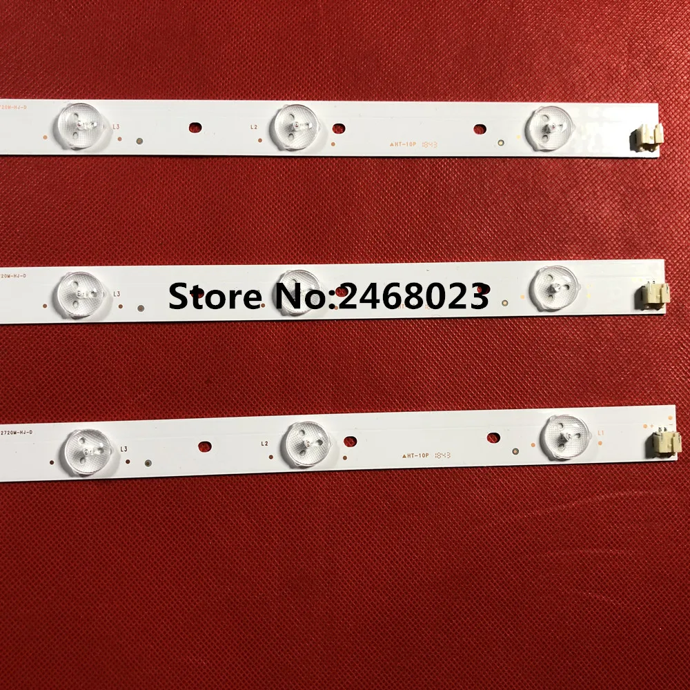 

3 PCS/set LED Backlight strip for TOSHIBA 32l2300 32l230 32L2333 32L2333DG 32W2333D SVT320AE9 LSC320HN03-T01