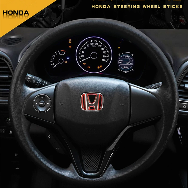 Декоративные наклейки изменение рулевого колеса автомобиля для Honda Civic|Наклейки