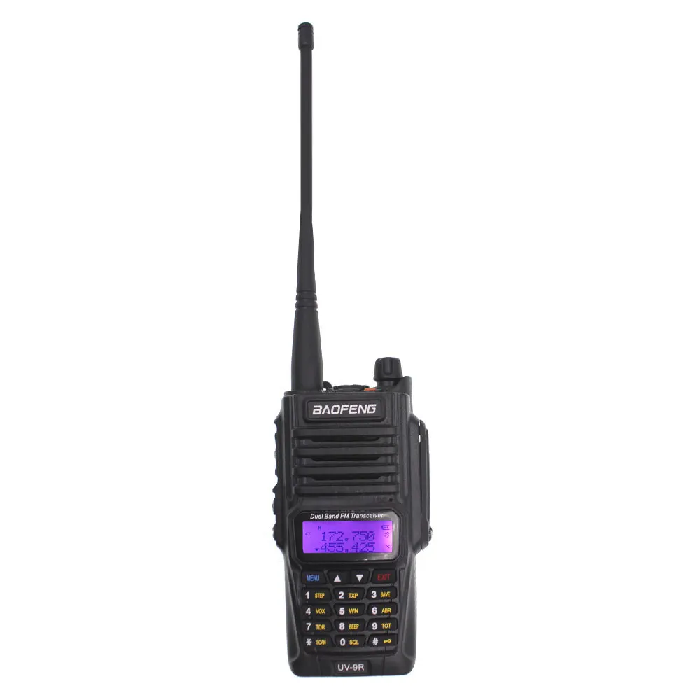 IP67 Водонепроницаемый Baofeng uv9r 7 Вт Радио UV 9R 136 174/400 520 МГц двухдиапазонный двойной