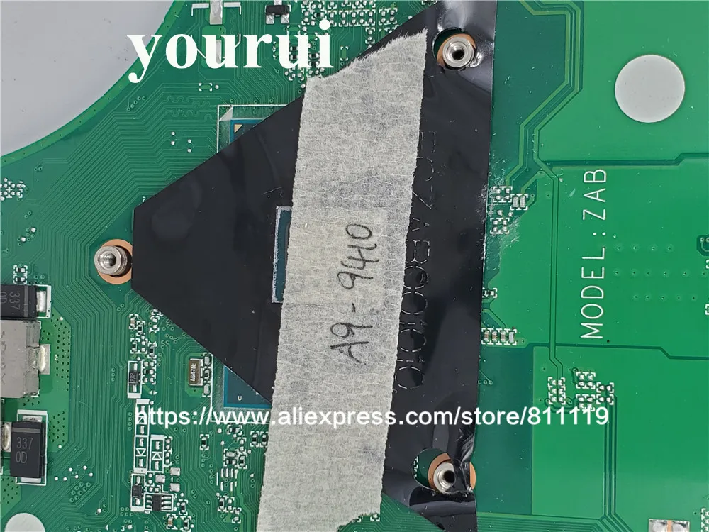 

Laptop Motherboard DA0ZABMB6E0 NBGDN11003 NB.GDN11.003 For Acer Aspire E5-523G With A9-9410 CPU on board