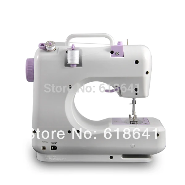 Hot Selling Electric Household Mini Sewing Machine Dual Speed with Power Supply Small Domestic DIY Sartorially 8 Stitches | Дом и сад