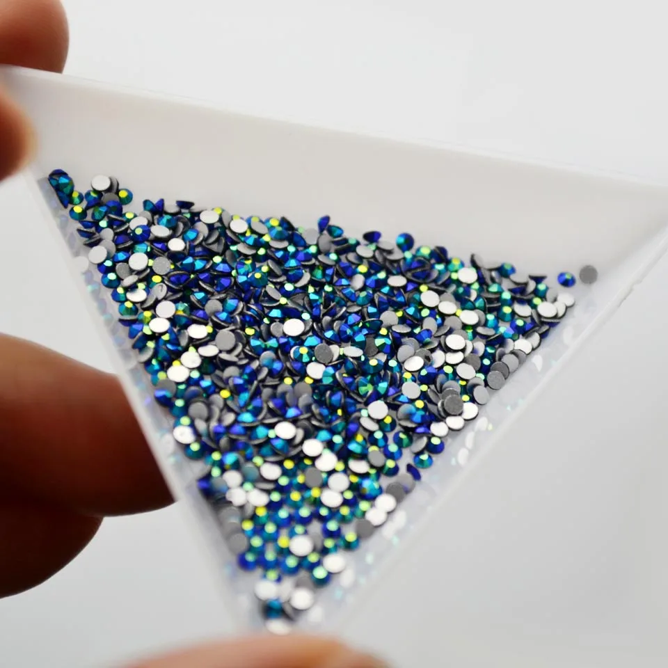 Crystals Rhinestones for Nails Supplies Glass Gems on Design 3D Nailart Accessories Decoration Ongle MJZ1045 | Красота и здоровье
