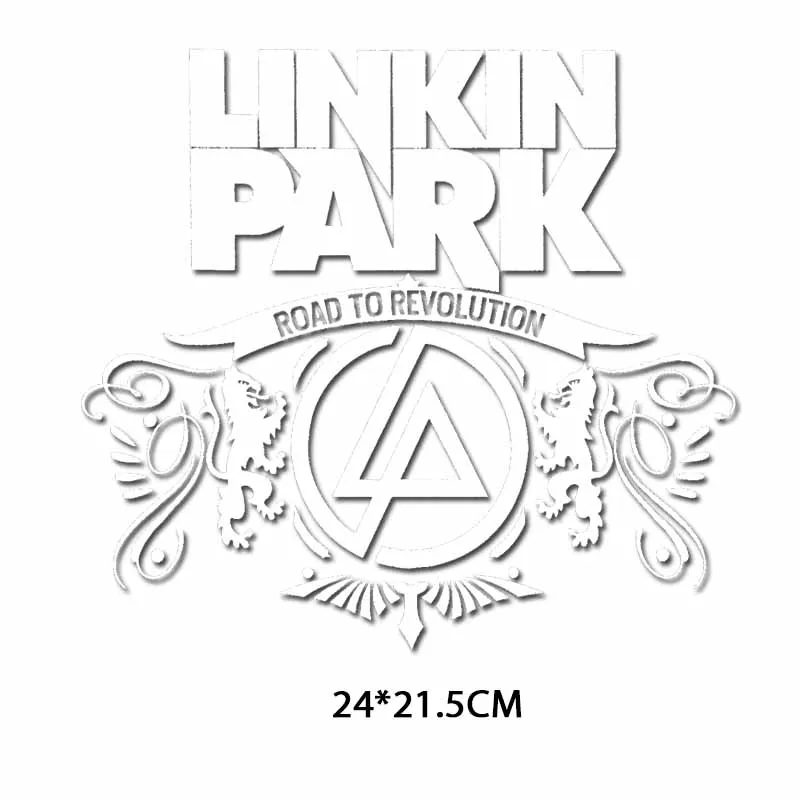 Группа Linkin Park патч с утюгом на переводе панк-рок нашивки буквами для одежды DIY