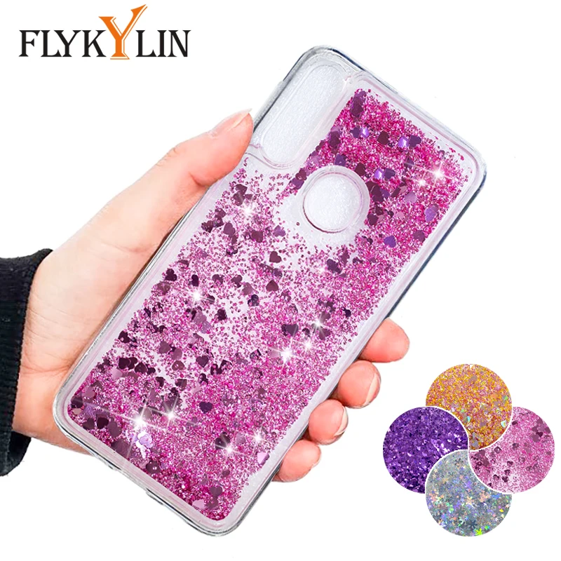FLYKYLIN Glitter Liquid Case For Xiaomi Redmi Note 7 Note6 5 Pro 5A Plus 6A 6 Cover Quicksand Soft TPU Silicone Coque |