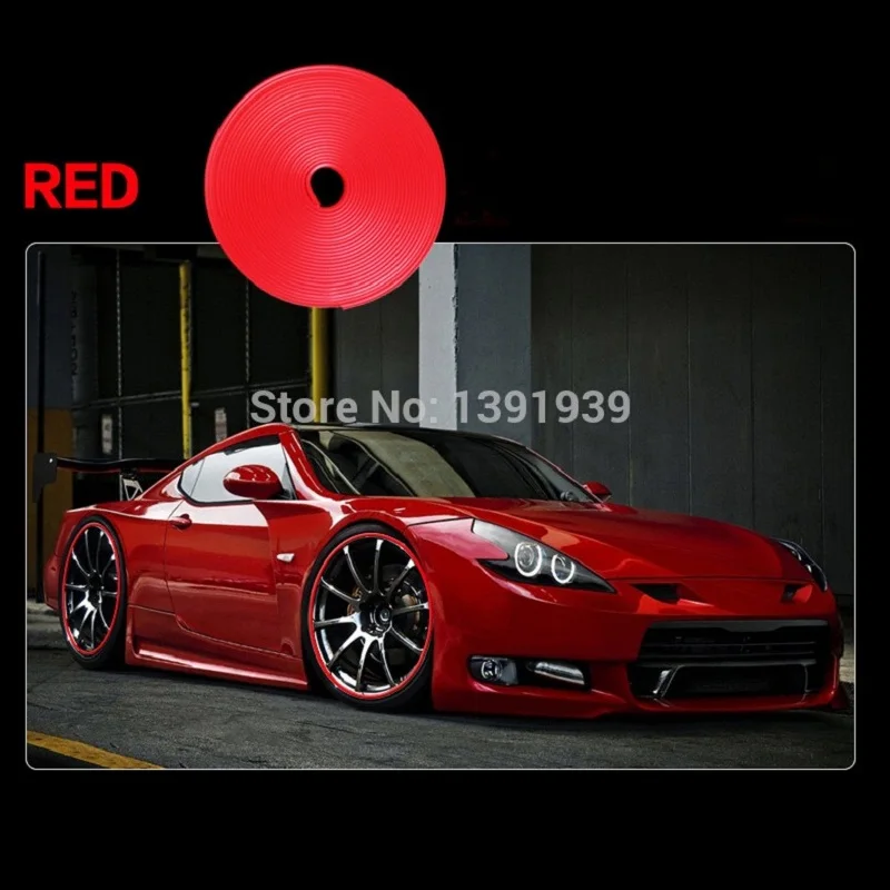 8 метров обод бампер на колеса автомобиля полоса литье украшение для Infiniti QX30 QX60 QX80