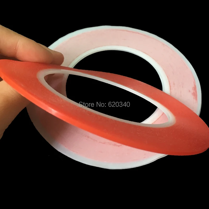 2 шт./лот крепкий 1 мм х 25 м акриловый Скотч на выбор двусторонний скотч для iphone