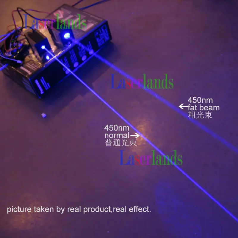 Сценическое освещение шоу 350 мВт синий жир луч 445nm 450nm лазерный диод модуль 12 В