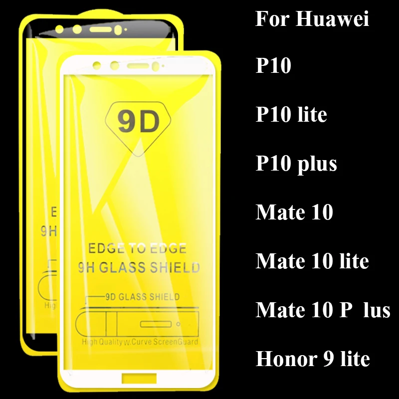 Закаленное стекло 9D для Huawei honor 20 pro lite защитное покрытие 9 matte mate 10 Pro|Защитные