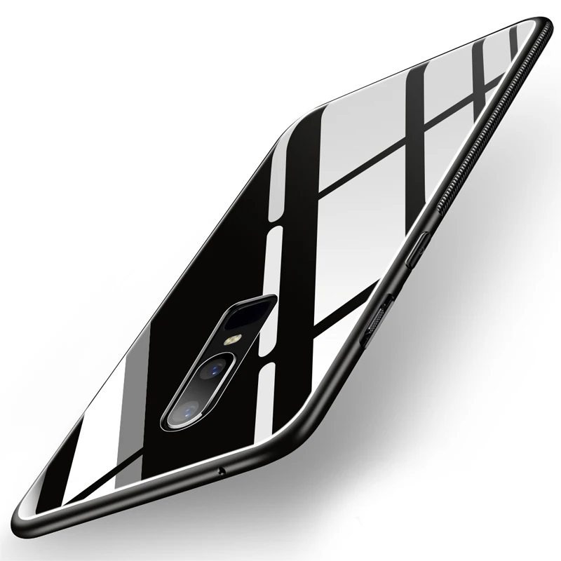 Чехол UPaitou из закаленного стекла для OnePlus 7 Pro 6 6T 5 T мягкий термополиуретановый