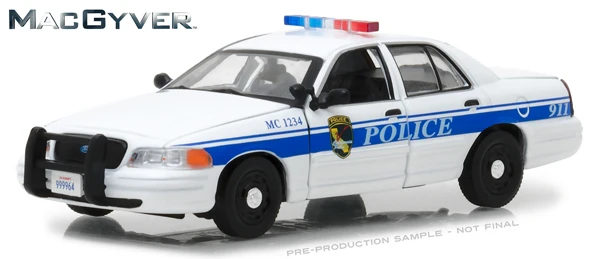 GreenLight 1:43 2003 Ford Crown Victoria перехватчик бутиковый автомобиль из сплава игрушки для