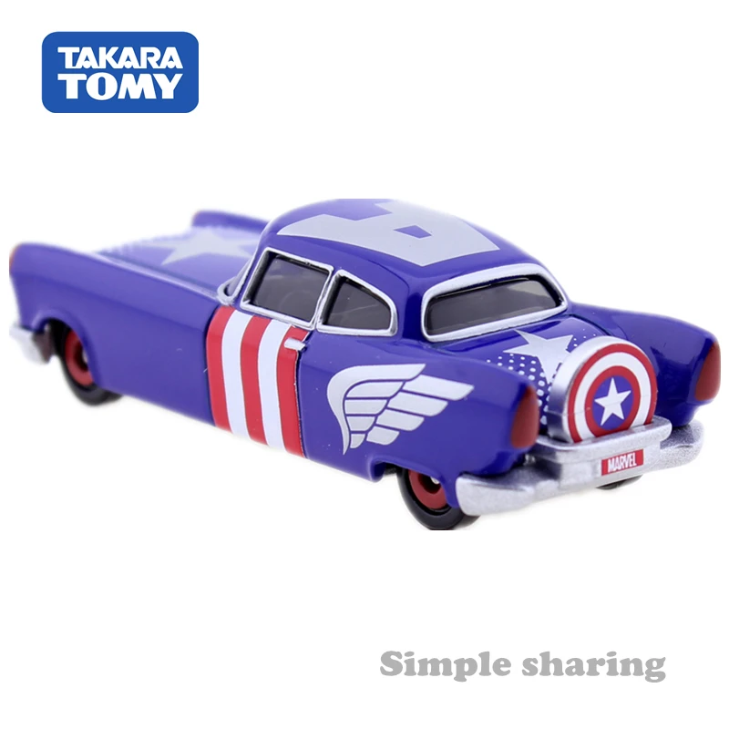 TAKARA TOMY TOMICA Марвел Капитан Америка EVO8.0 модель родстера комплект ракета двор
