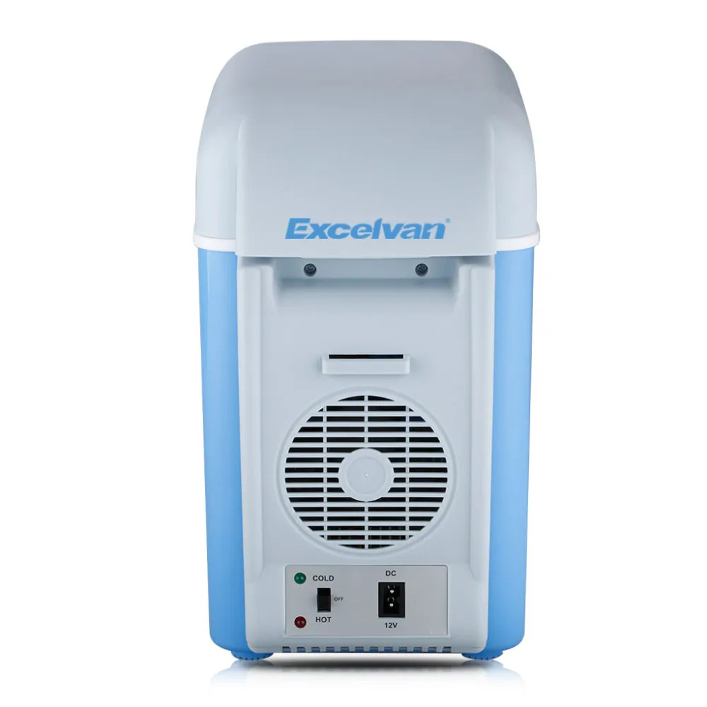 Excelvan портативный 7.5L Мини Автомобильный холодильник многофункциональный домашний туристический холодильник морозильник Теплее Холодильник Авто поставка
